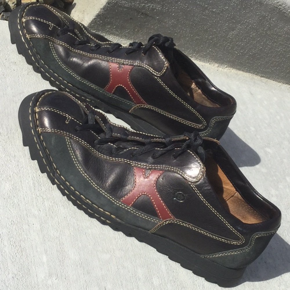 Born Black Leather Men’s Shoe 12